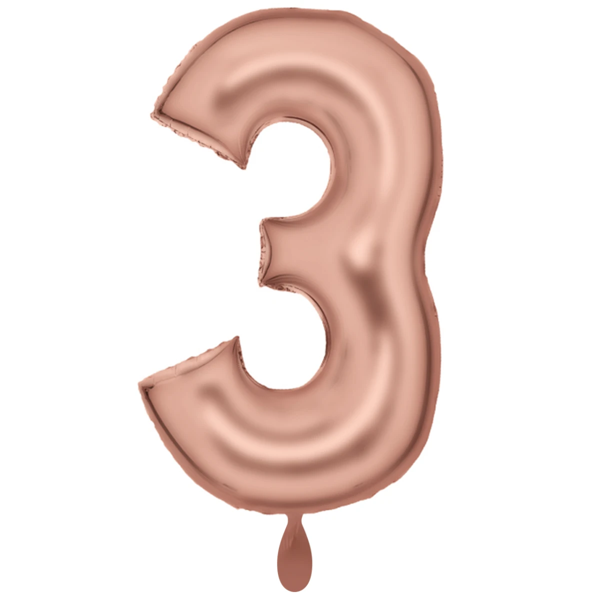 Amscan Zahlen-Ballon Silk Lustre Rosegold 9 Amscan Zahlen-Ballon Silk Lustre Rosegold – Bild 7