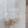 Eulenschnitt Sticker "Frohe Ostern" -Dekoration Geschaft eulenschnitt sticker frohe ostern