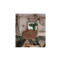 Gamcha Baumanhänger Weihnachtsstrumpf Aus Filz