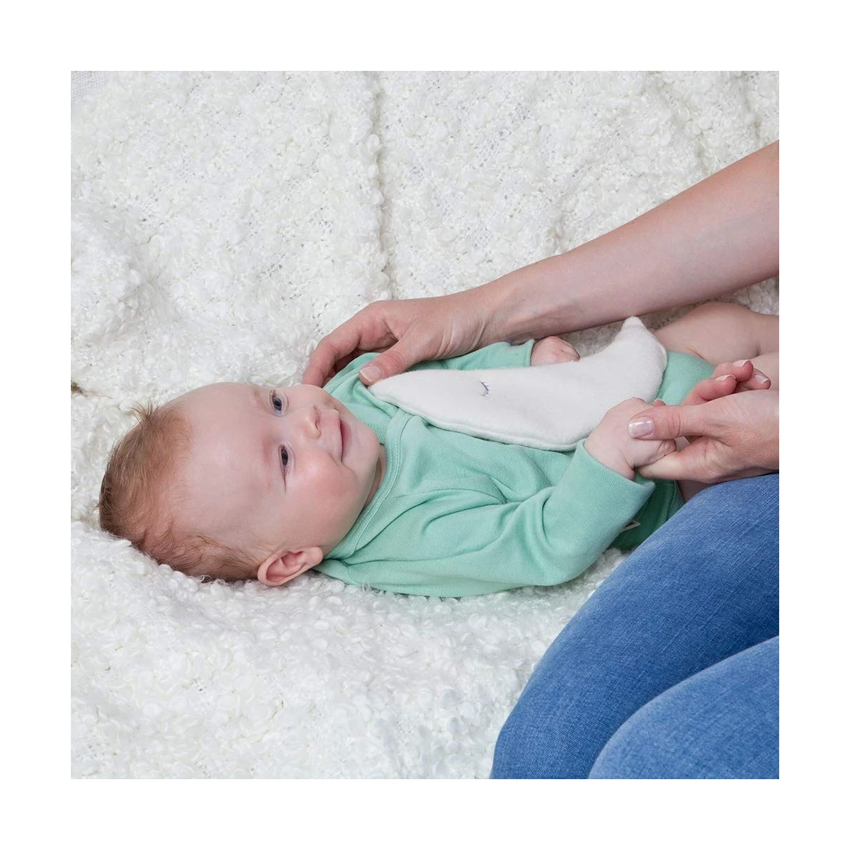 Grünspecht Wärmekissen Mond Mit Traubenkernfüllung 5 Grünspecht Wärmekissen Mond Mit Traubenkernfüllung – Bild 3