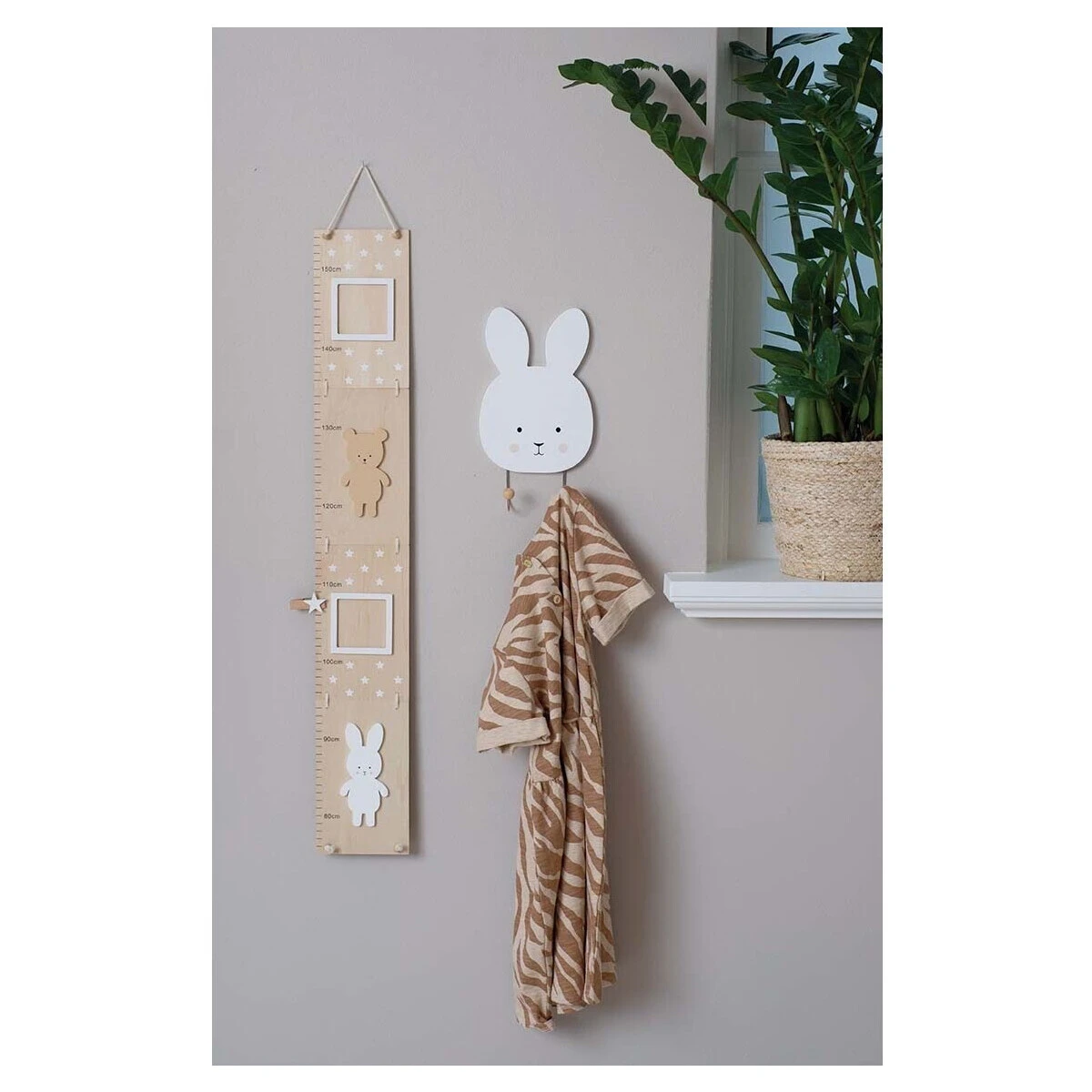 JaBaDaBaDo Wandhaken Aus Holz Hase 4 JaBaDaBaDo Wandhaken Aus Holz Hase – Bild 2