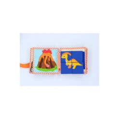 Jolly Designs Dino Freunde - 6 Seiten Mini Quiet Book -Dekoration Geschaft jolly designs dino freunde 6 seiten mini quiet book6