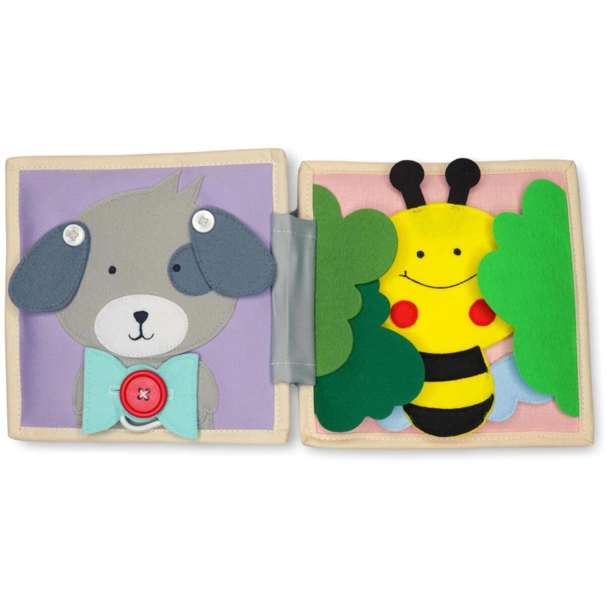 Jolly Designs Magischer Vogel - 6 Seiten Mini Quiet Book 5 Jolly Designs Magischer Vogel - 6 Seiten Mini Quiet Book – Bild 3