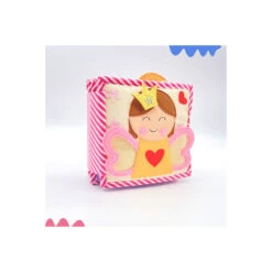 Jolly Designs Prinzessin - 6 Seiten Mini Quiet Book -Dekoration Geschaft jolly designs prinzessin 6 seiten mini quiet book