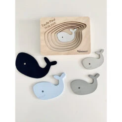 Kindsgut Tier-Puzzle Wal -Dekoration Geschaft kindsgut tier puzzle wal3