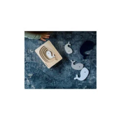 Kindsgut Tier-Puzzle Wal -Dekoration Geschaft kindsgut tier puzzle wal7