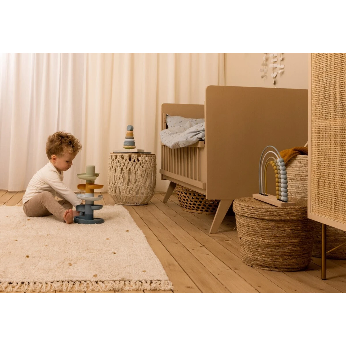 Little Dutch Spiralturm Mit 4 Kugeln 5 Little Dutch Spiralturm Mit 4 Kugeln – Bild 3