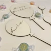 Little Pippa Caketopper Set Aus Holz "Ballons" Personalisiert