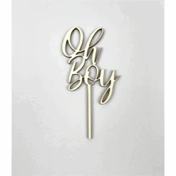 Little Pippa Dekoration Aus Holz 'Oh Boy'