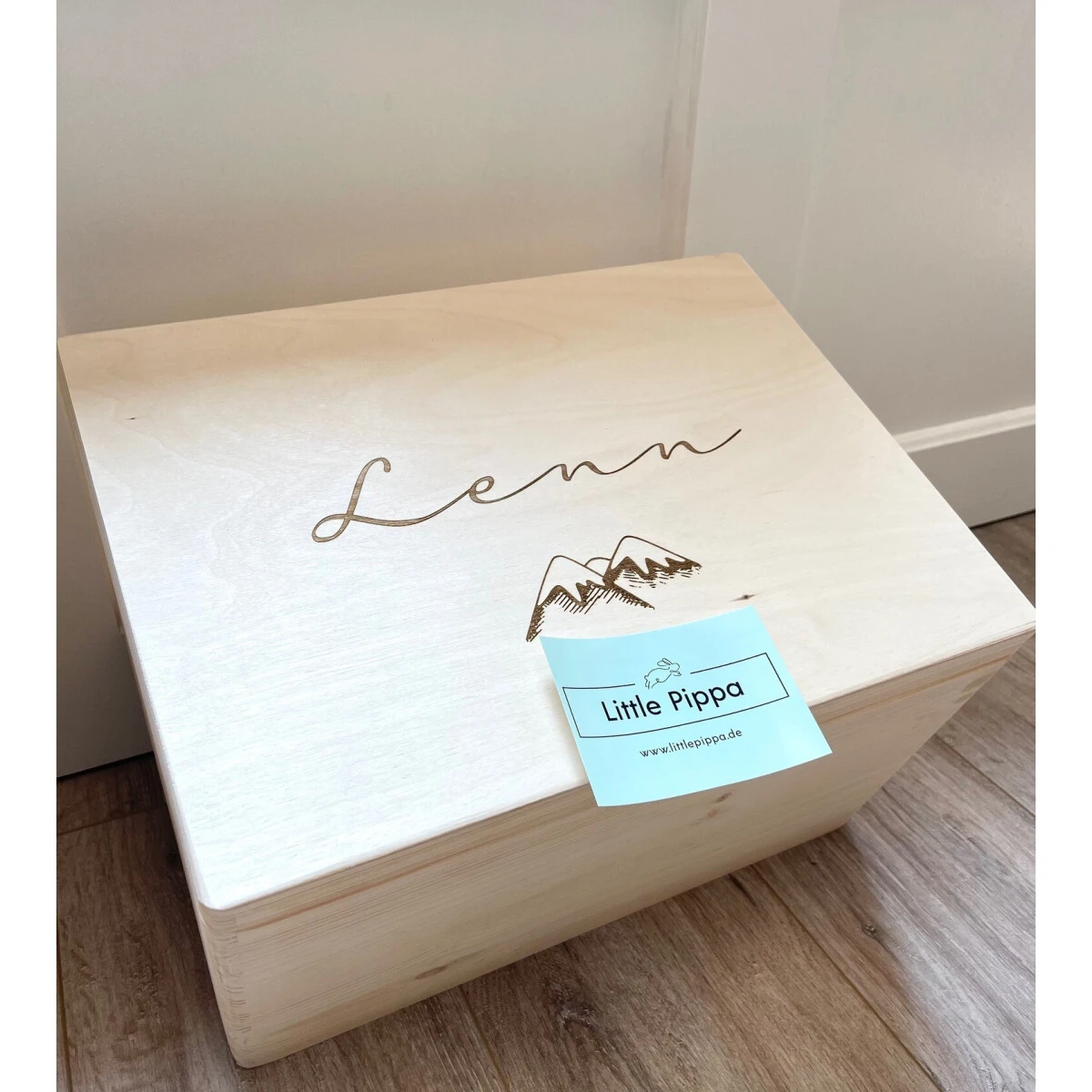 Little Pippa Erinnerungsbox Personalisiert Groß 4 Little Pippa Erinnerungsbox Personalisiert Groß – Bild 2