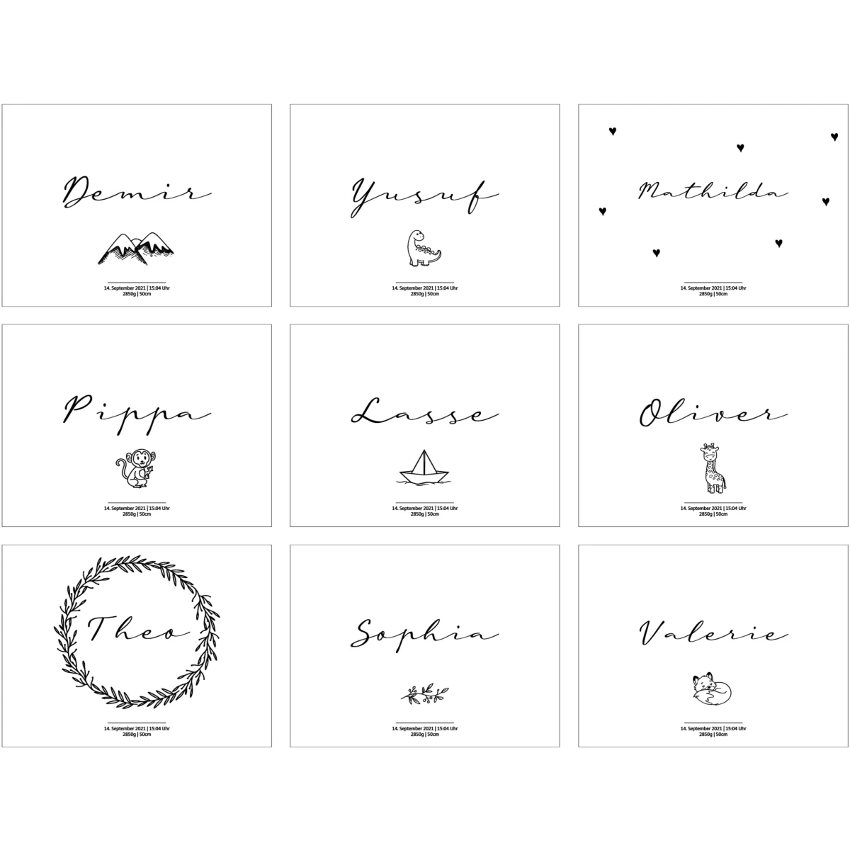 Little Pippa Erinnerungsbox Personalisiert Groß 6 Little Pippa Erinnerungsbox Personalisiert Groß – Bild 4