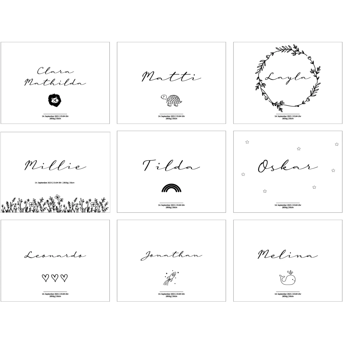 Little Pippa Erinnerungsbox Personalisiert Groß 7 Little Pippa Erinnerungsbox Personalisiert Groß – Bild 5