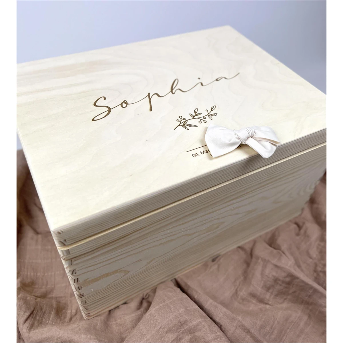 Little Pippa Erinnerungsbox Personalisiert Groß 8 Little Pippa Erinnerungsbox Personalisiert Groß – Bild 6