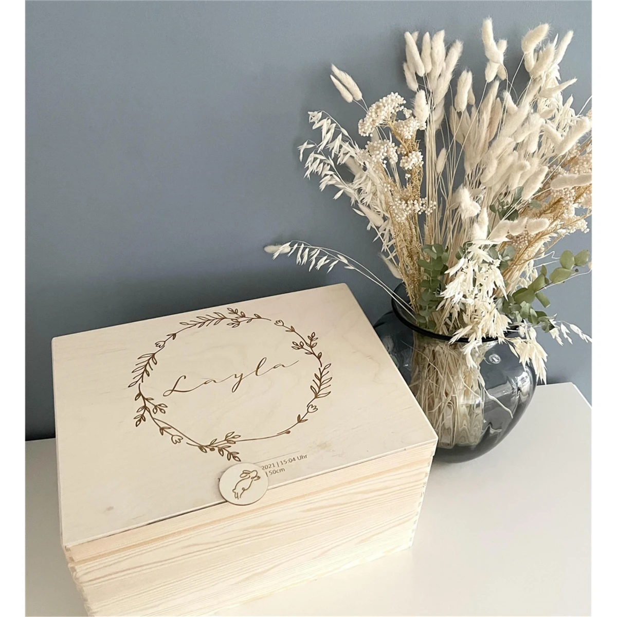 Little Pippa Erinnerungsbox Personalisiert Groß 9 Little Pippa Erinnerungsbox Personalisiert Groß – Bild 7