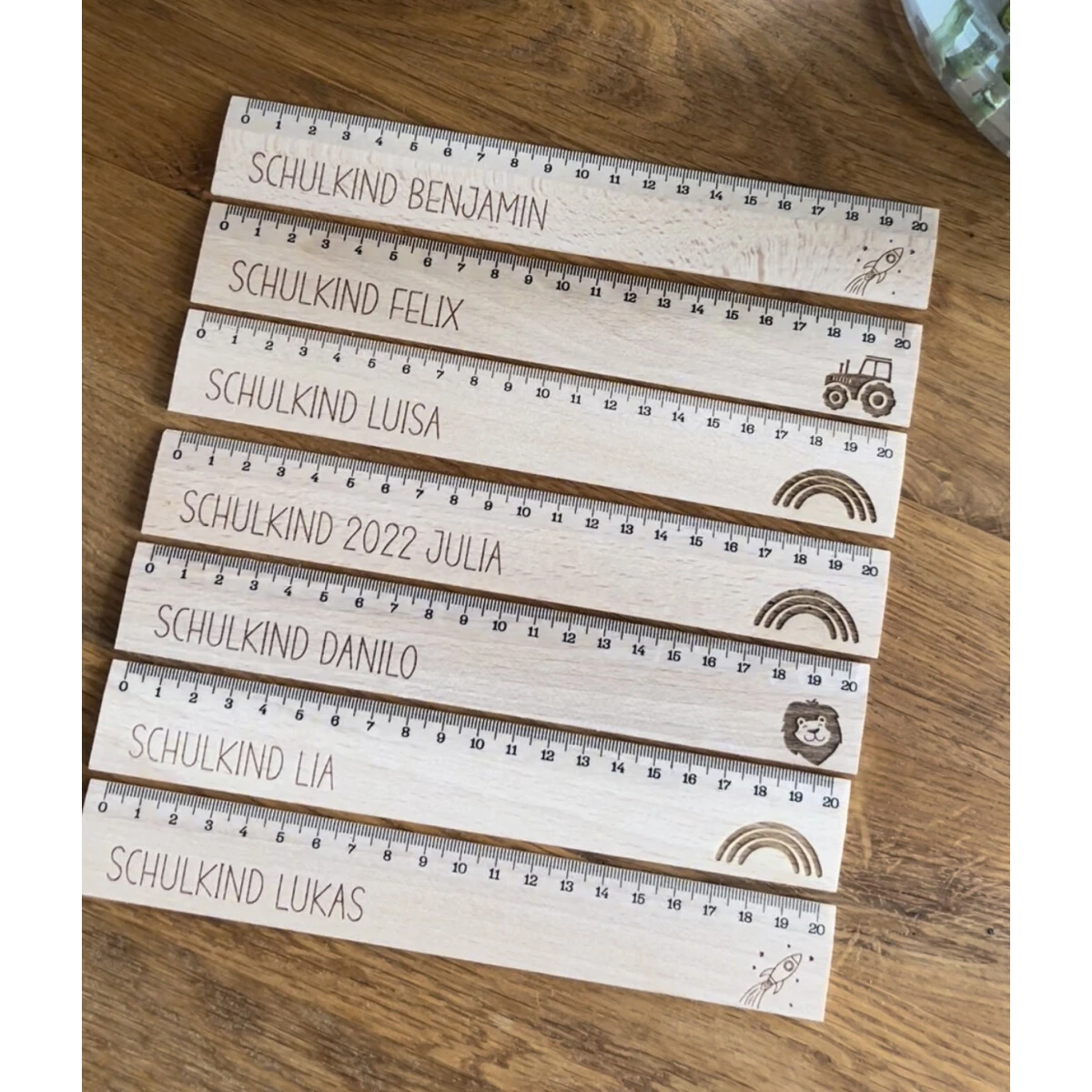 Little Pippa Lineal Aus Holz Mit Name 7 Little Pippa Lineal Aus Holz Mit Name – Bild 5