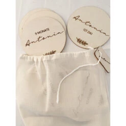 Little Pippa Meilensteinkarten 1. Jahr Personalisiert