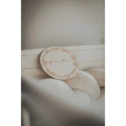 Little Pippa Namensschild Personalisiert Blumenkranz