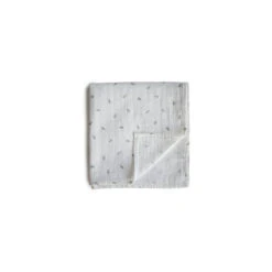 Mushie Organic Swaddle Blätter -Dekoration Geschaft mushie organic swaddle blaetter