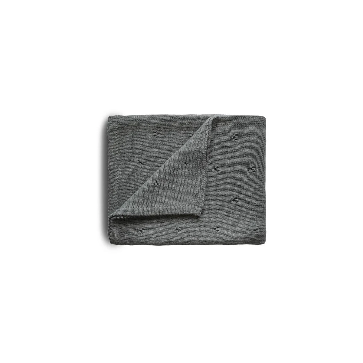 Mushie Strickdecke Biobaumwolle Pointelle 4 Mushie Strickdecke Biobaumwolle Pointelle – Bild 2