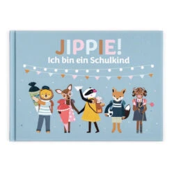 Nellie & Finn Buch - Jippie! Ich Bin Ein Schulkind -Dekoration Geschaft nellie finn buch jippie ich bin ein schulkind