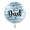 Premioloon Ballon "Best Dad" -Dekoration Geschaft premioloon ballon best dad