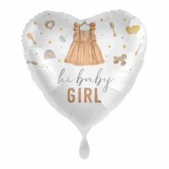 Premioloon Ballon "Hi Baby Girl"