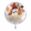 Premioloon Ballon 'Merry Christmas' Snowman -Dekoration Geschaft premioloon ballon merry christmas snowman