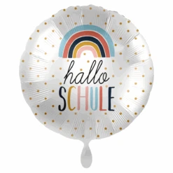 Premioloon Ballon Schulkind "Hallo Schule"
