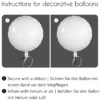Premioloon Ballon Storch "Zur Geburt"