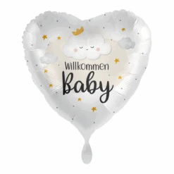Premioloon Ballon "Willkommen Baby"